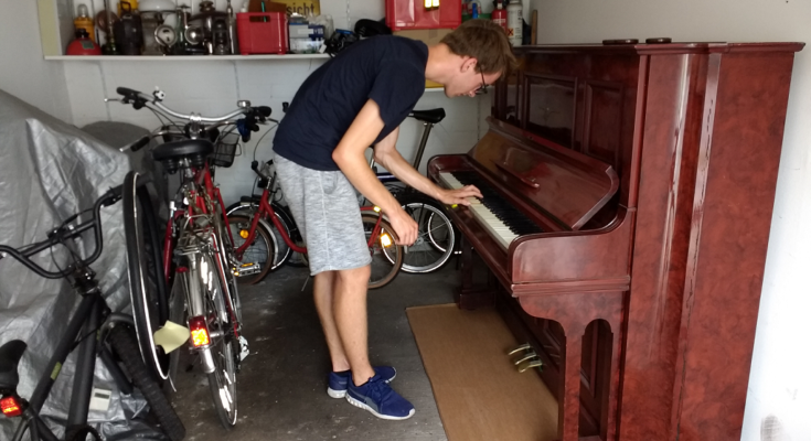 Der eigene Klavierübungsraum