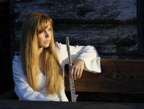 Flötistin Gerda Moser-Kindler