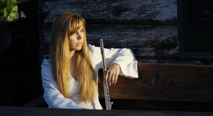 Flötistin Gerda Moser-Kindler