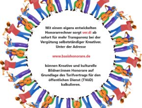 Honorarrechner für selbstständige Kreative