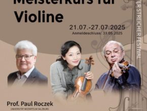 Interview mit Xiushi Wu - Meisterkurs für Violine