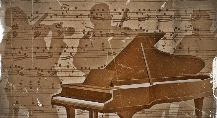 Raum mit Klavier in Leipzig