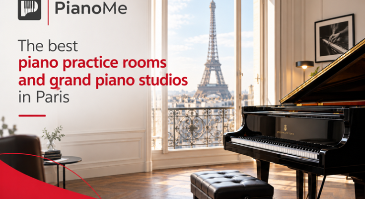 The best piano practice rooms and grand piano studios in Paris